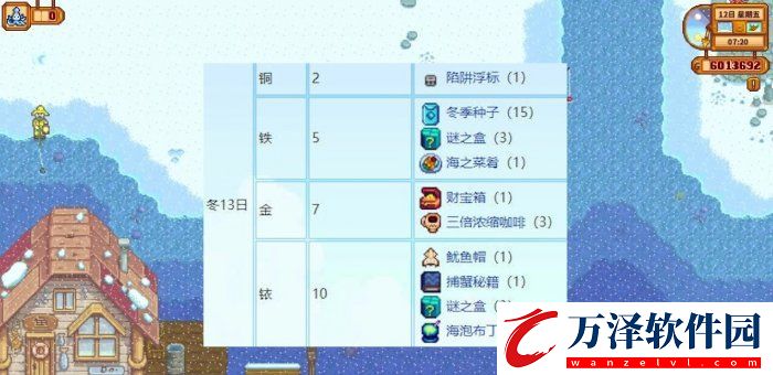 星露谷物語1.6新增釣魚節(jié)日介紹