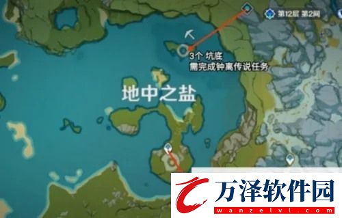 原神夜泊石在哪采集原神夜泊石在哪準確位置具體分布地圖