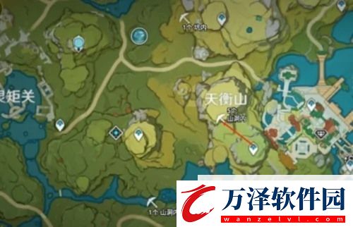 原神夜泊石在哪采集原神夜泊石在哪準確位置具體分布地圖