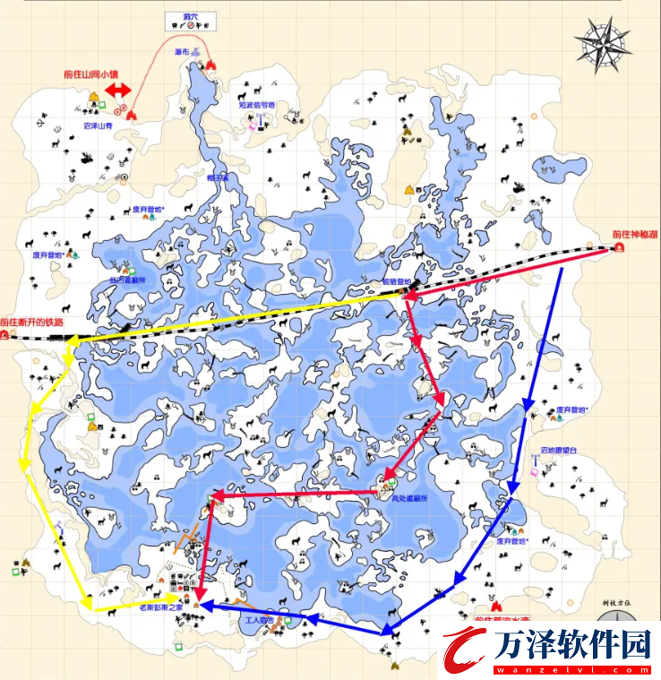 漫漫長(zhǎng)夜孤寂沼地鍛造路線位置一覽