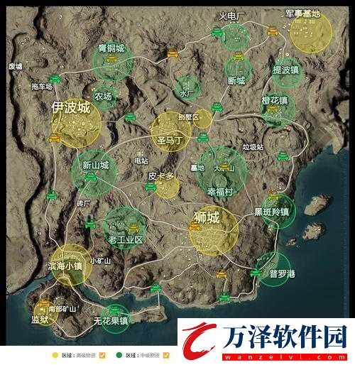 和平精英沙漠地圖問題修改版